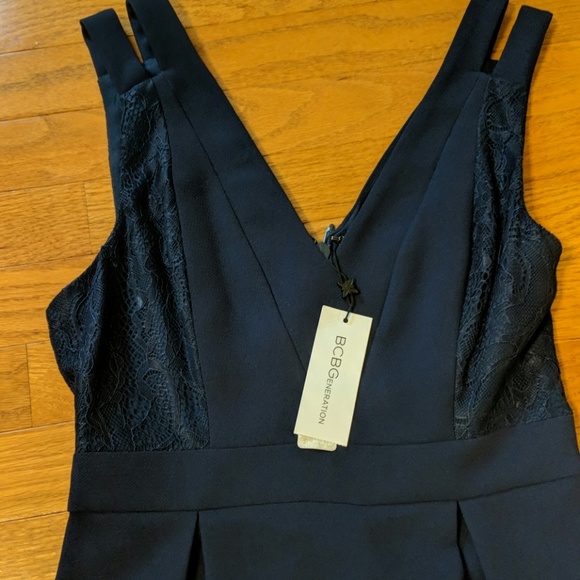 BCBG navy dress - Picture 2 of 5
